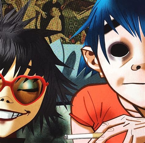 Gorillaz D And Noodle Comic