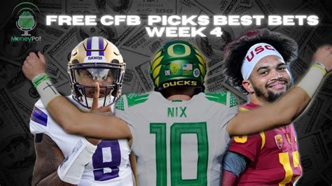 College Football Week 4 Picks Predictions And Best Bets College