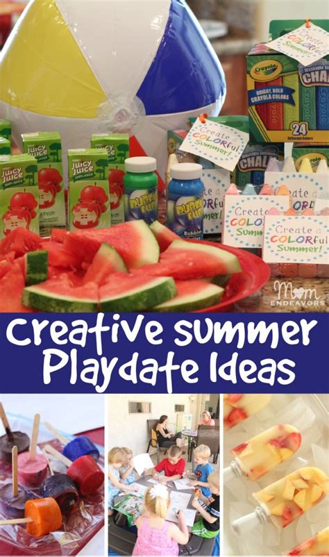 Creative Summer Playdate Ideas! - Mom Endeavors