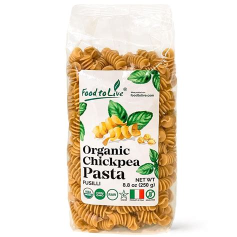 The Pasta Revolution Introducing Organic Chickpea Fusilli Pasta