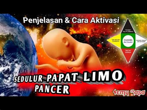 SEDULUR PAPAT LIMO PANCER Bagaimana Cara Mengaktifkan Sedulur Papat