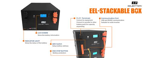 Eel 48v Lifepo4 Diy Battery Box Kits With Seplos 200a