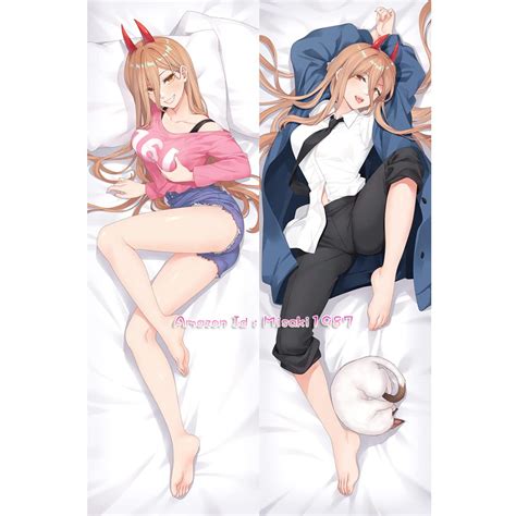 Buy MISAKI1987 Chainsaw Man Power Anime Girl Dakimakura Hugging Body