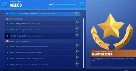 Fortnite Week 6 Challenges Horde Rush Fortnite Season 9 Challenges