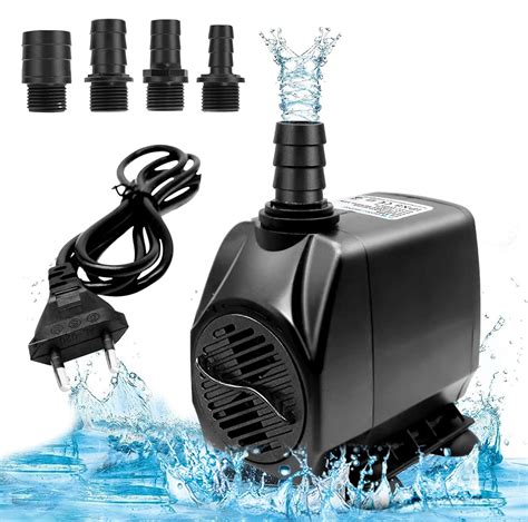 Aquarium Pumpe 45W 2500L H Ultra Leise Wasserpumpen Wasserpumpe