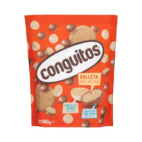 Bolitas De Galleta Conguitos Recubiertas De Chocolate Con Leche Y