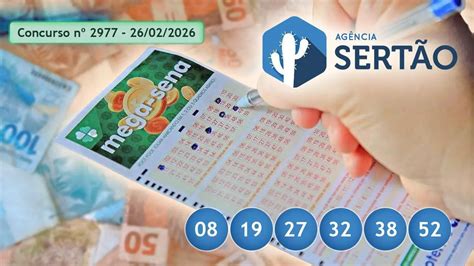 Mega Sena 2977 Resultado - Confira o resultado da Mega-Sena 2977, sorteada nesta quinta-feira