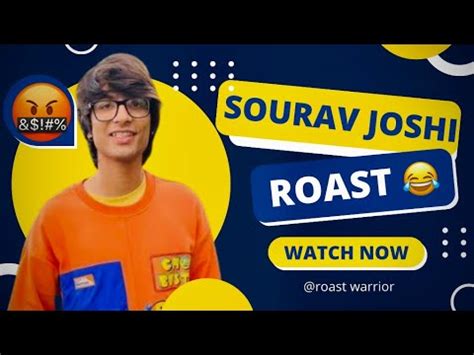 Roast On Sourav Joshi Sourav Joshi Vlogs Roast Roasting Youtube