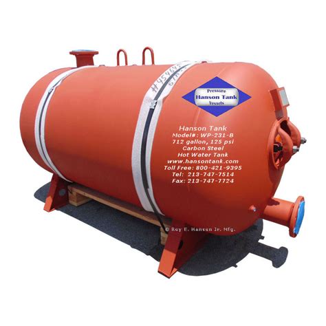 Asme Pressure Vessels Asme Carbon Steel Horizontal Glass Lined Hot