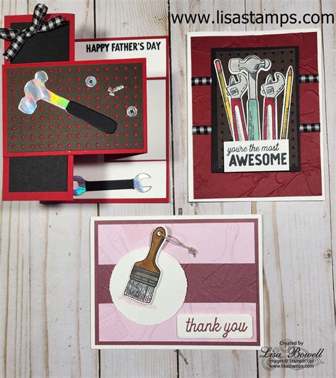 Trusty Tools Bundle Card Class To Go Stamping With Lisa