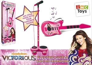 NICKELODEON VICTORIOUS ELECTRIC GUITAR AND MICROPHONE WITH AMPLIFIER ...