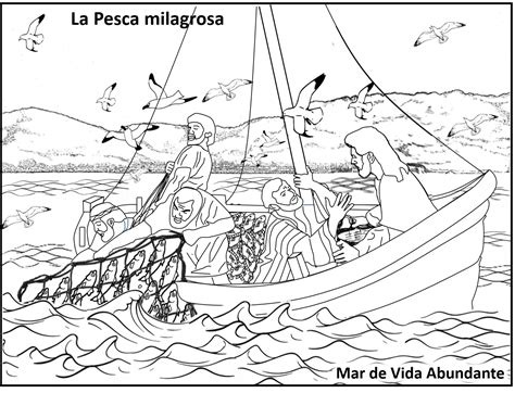 La Pesca Milagrosa Mar De Vida Abundante