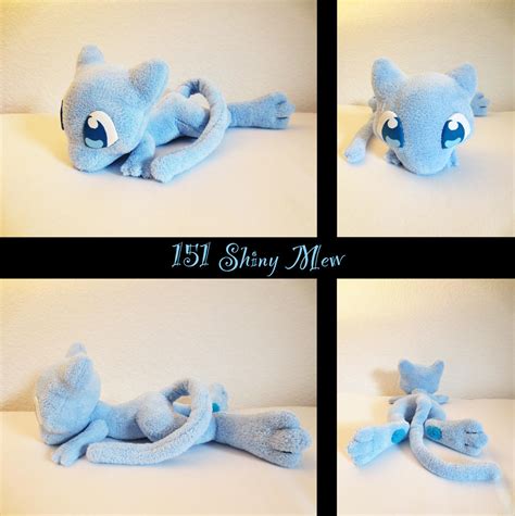 shiny Mew plush by nfasel on DeviantArt