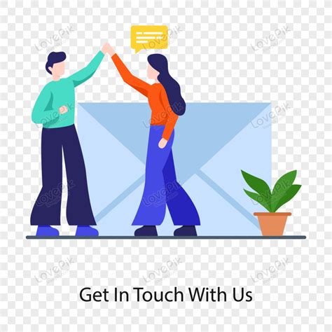 Get In Touch, Friends, Connection, Social PNG Free Download And Clipart ...