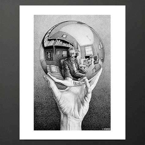 Medium Hand With Reflecting Sphere