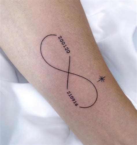 21 Inspirações De Tatuagens Femininas Do Símbolo Do Infinito Que Você