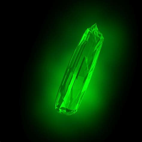 Red Kryptonite Crystal