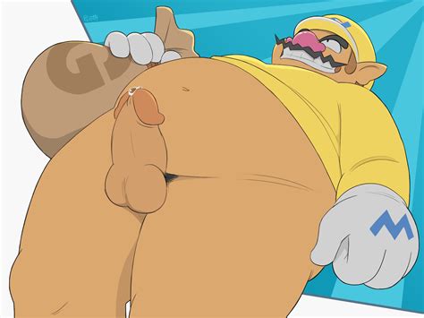 Rule 34 Male Male Only Mario Series Moustache Penis Pluvatti Solo Wario Wario Land 3271123