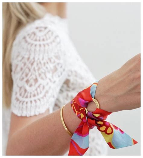 Silk Wrap Bracelets Silk Bracelet Silk Accessories Summer