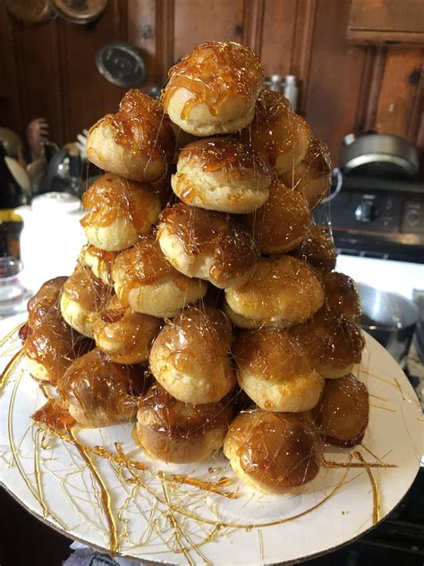 My First Croquembouche Holiday Cakes Baking And Pastry Desserts