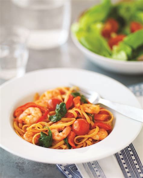 The City Kitchen King Prawn Linguine With Sundried Tomato And Chilli