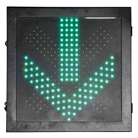 X Mm Red Cross Green Arrow Traffic Signal Lights