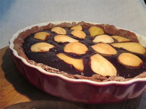 Tarte Poires Chocolat Cooklicot