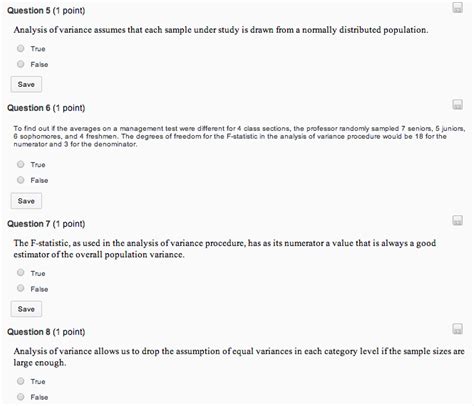 Solved Statistics 29 Questions True False And Multiple