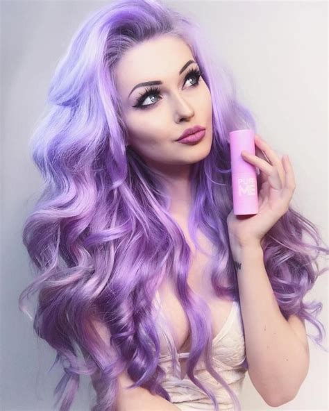 Alyssa Claire Purplesneakers Hair Color Purple Hair Color Pastel Hair Styles