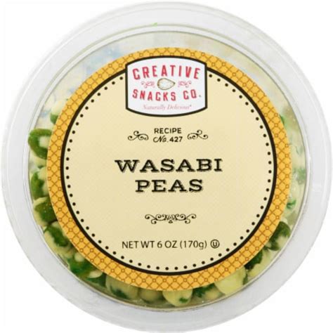 Creative Snacks Co Wasabi Peas 6 Oz Kroger