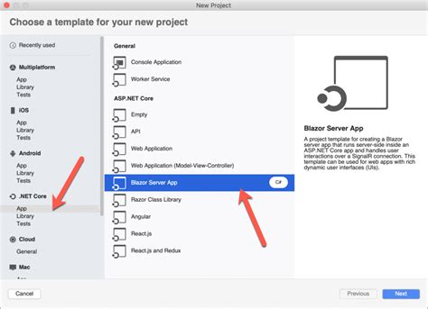 Getting Started With Blazor Server Apps In Visual Studio For Mac