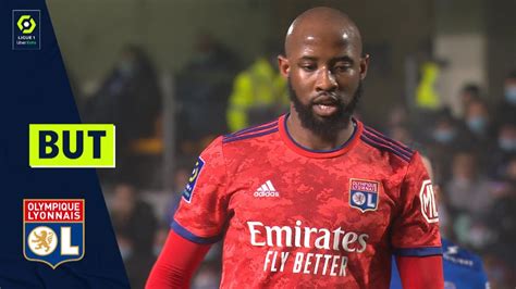 But Moussa Dembele Pen Ol Estac Troyes Olympique Lyonnais