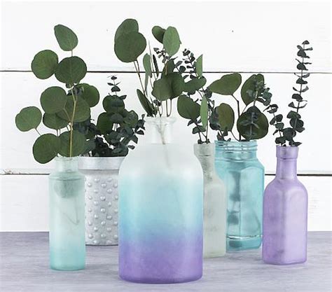 44 Diy Painted Ombre Vases Crafts Ideas On A Budget Vase Crafts Diy