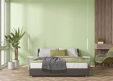 Is light green good for bedroom walls?