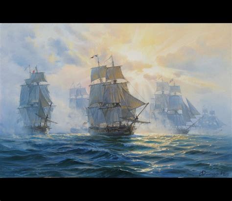 Sailing Ship Art By Alexander Shenderov Ocean Art Sailboat Oil Painting