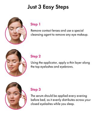 Rapid Eyelash Growth Serum | Best Lash and Brow Serum TOPLASH – Toplash ...