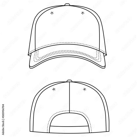 Blank Hat Template