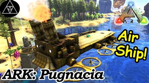 Modded ARK Pugnacia 73 Gigantisches Steampunk Airship Mega Luftschiff