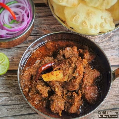 Mutton Kosha Bengali Style Mutton Curry Reetika Mitra