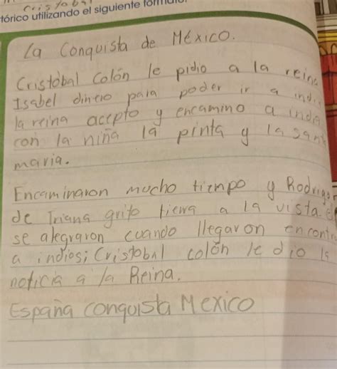 Elige un suceso histórico de tu libro de texto SEP de Historia Después