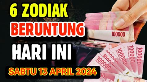 Zodiak Yang Beruntung Hari Sabtu April Lengkap Dan Akurat Youtube