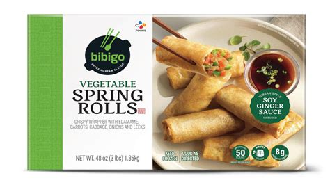 Bibigo Debuts Lto Vegetable Spring Rolls Refrigerated And Frozen Foods