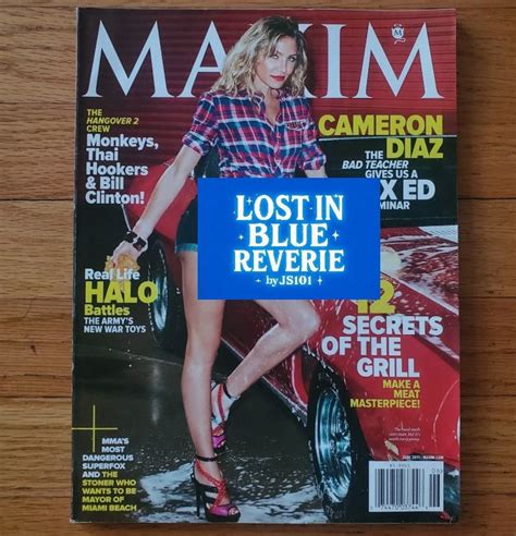 MAXIM MAGAZINE USA JULY 2011 Issue 162 CAMERON DIAZ HOT 100 OF