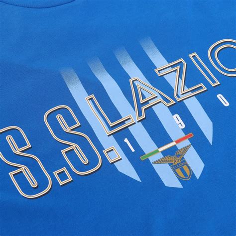 SS LAZIO BLUE GRAPHIC T-SHIRT 2023/24