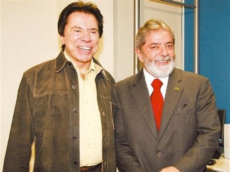 Silvio Santos E Lula Foto - Lula confirma luto oficial no Brasil após a morte de Silvio Santos ...