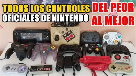 Todos Los Controles Oficiales De Nintendo Nes Snes N Gc Wii U Switch