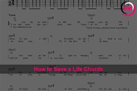 How to Save a Life Chords (Beginner’s Guide)