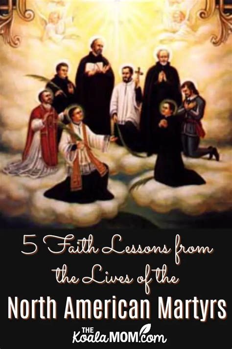 Faith Lessons From The Lives Of The North American Martyrs Tkm