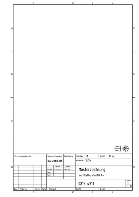 Vorlagen F R Zeichnungen Und Schriftfeld Dwg Und Dwt Pickedshares Shop