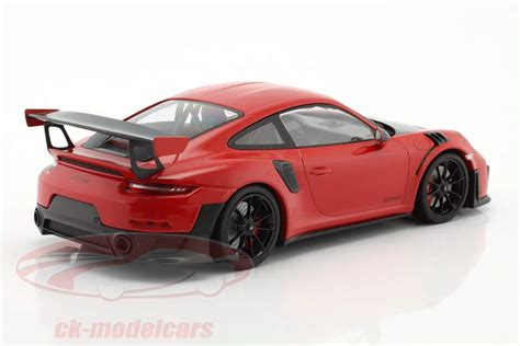 Minichamps Porsche Ii Gt Rs Carmine Black Rims